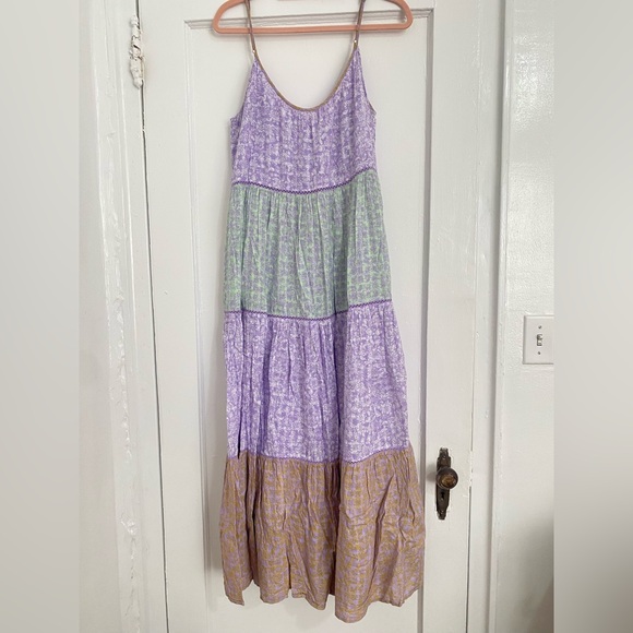 Anthropologie Roller Rabbit Ismay Dakota Tiered Maxi Dress - Picture 2 of 8